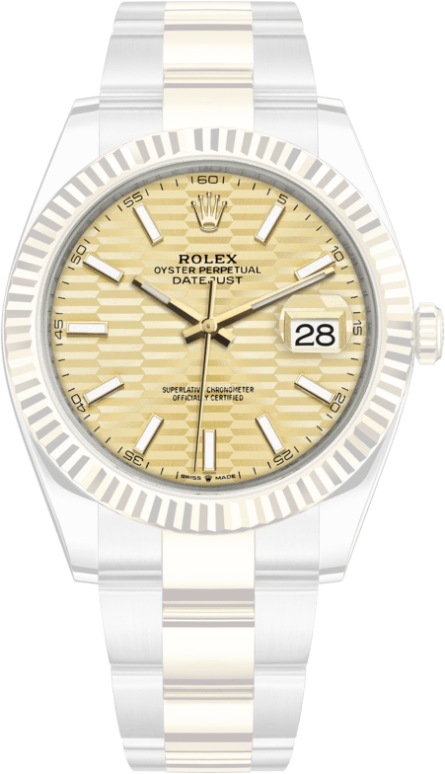 Rolex,Datejust 36 41mm,41mm,Oystersteel,Yellow Gold,Gold,Automatic,Day,70hours,126333,126333-0021