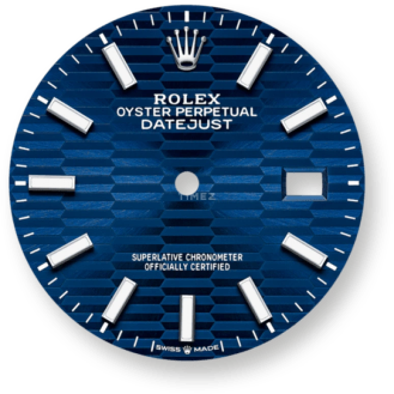 Rolex,Datejust 36 36mm,36mm,White Gold,Stainless Steel,Blue,Automatic,Day,70hours,126234,126234-0050
