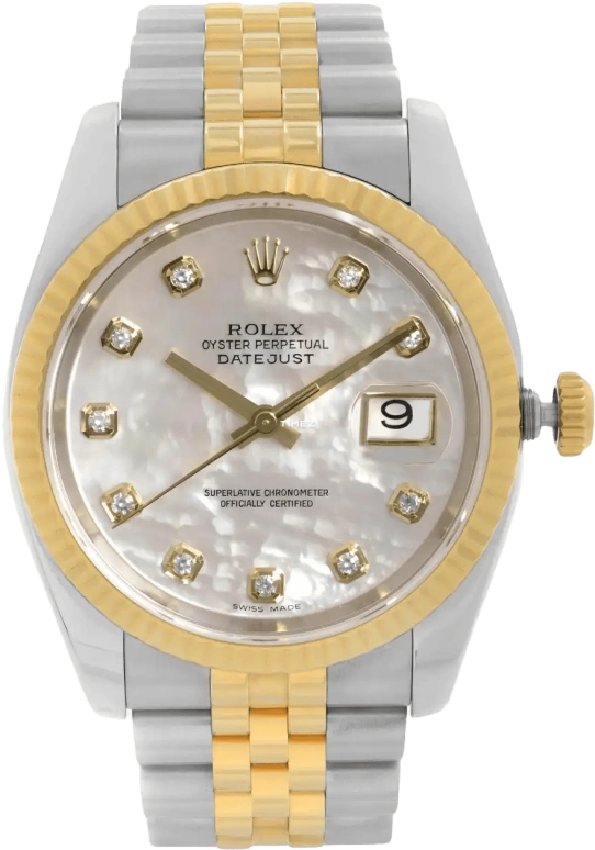 Rolex Datejust 36 116233-G-63203 white