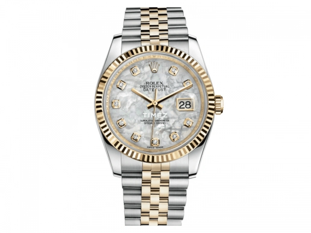 Rolex,Datejust 36 36mm,36mm,Oystersteel,White,Automatic,Day,70hours,126233