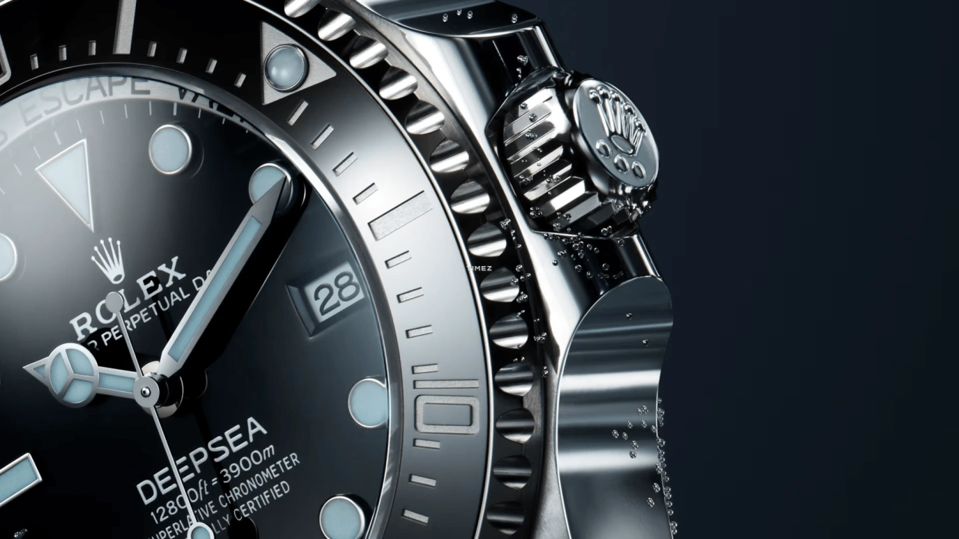 Rolex,Deepsea 44mm,44mm,Oystersteel,Black,Automatic,Day,70hours,136660,136660-0006
