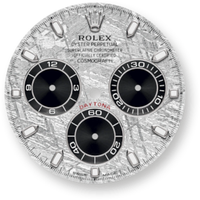 Rolex,Daytona 40mm,40mm,White Gold,Silver,Automatic,Chronograph,Column Wheel,Roger Federer,116509,116509-0073