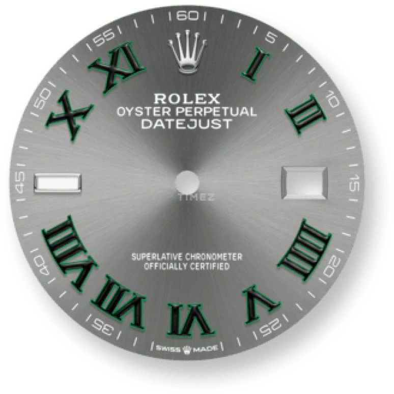 Rolex,Datejust 36 36mm,36mm,Stainless Steel,Grey,Automatic,Day,70hours,126200,126200-0017