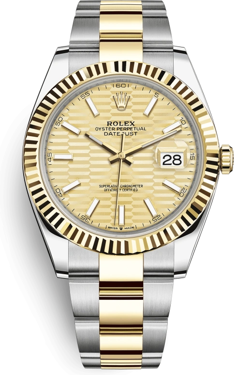 Rolex,Datejust 36 41mm,41mm,Oystersteel,Yellow Gold,Gold,Automatic,Day,70hours,126333,126333-0021