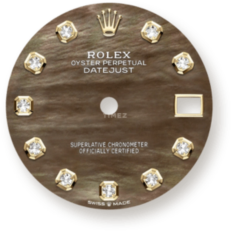 Rolex,Datejust 31 31mm,31mm,Yellow Gold,Stainless Steel,Black,Automatic,Day,55hours,278243,278243-0024