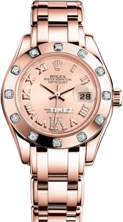 Rolex,Pearlmaster 29mm,29mm,Rose Gold,Automatic,Day,48hours,80315,80315-0012