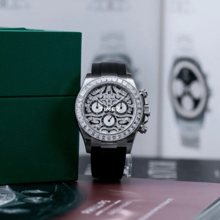 Rolex,Daytona 40mm,40mm,White Gold,Silver,Automatic,Chronograph,72hours,116589TBR,116589TBR-0002