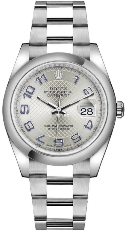 Rolex,Datejust 36 36mm,36mm,Stainless Steel,Silver,Automatic,Day,48hours,116200,116200-0074