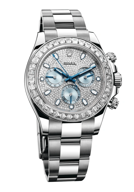 Rolex,Daytona 40mm,40mm,White Gold,Silver,Ice Blue,Automatic,Chronograph,72hours,126576TBR,126576TBR-0001
