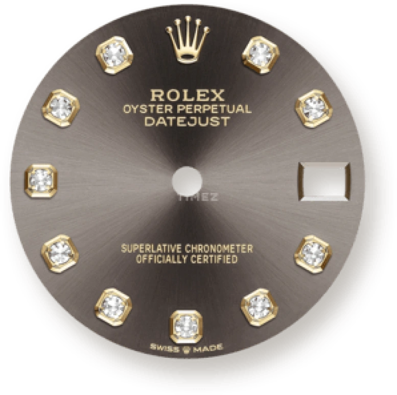 Rolex,Datejust 31 31mm,31mm,Yellow Gold,Stainless Steel,Grey,Automatic,Day,55hours,278383RBR,278383RBR-0021