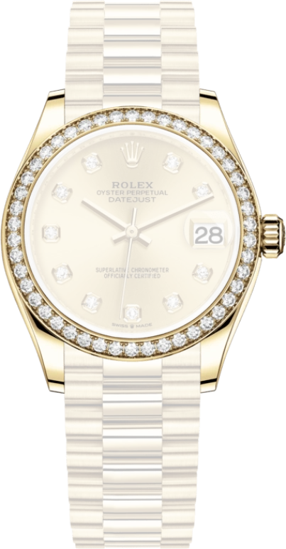 Rolex,Datejust 31 31mm,31mm,Yellow Gold,Champagne,Automatic,Day,55hours,278288RBR,278288RBR-0005