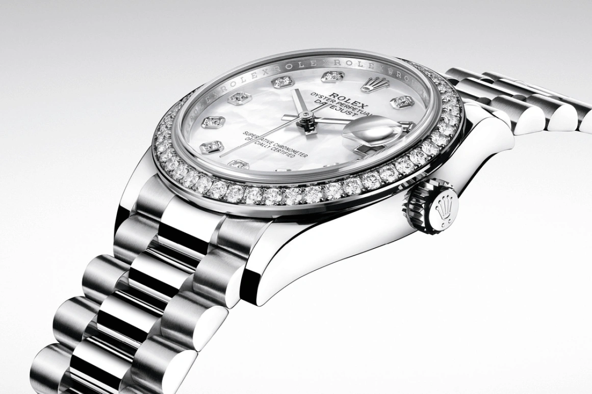 Rolex,Datejust 31 31mm,31mm,White Gold,White,Automatic,Day,55hours,278289RBR,278289RBR-0005