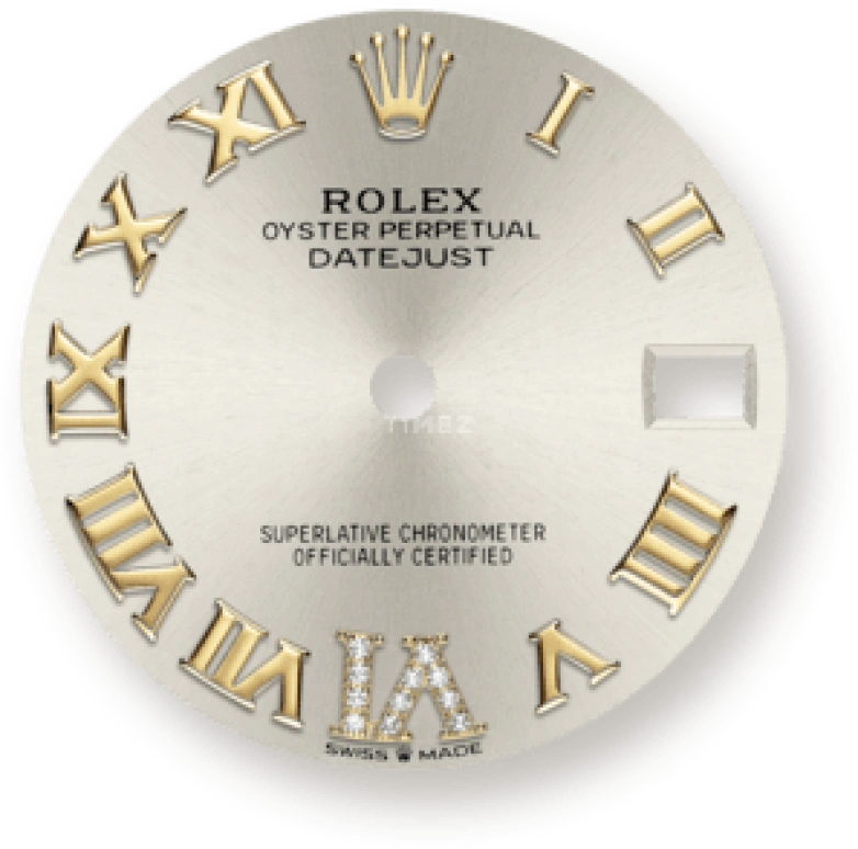 Rolex,Datejust 31 31mm,31mm,Yellow Gold,Silver,Automatic,Day,55hours,278288RBR,278288RBR-0020