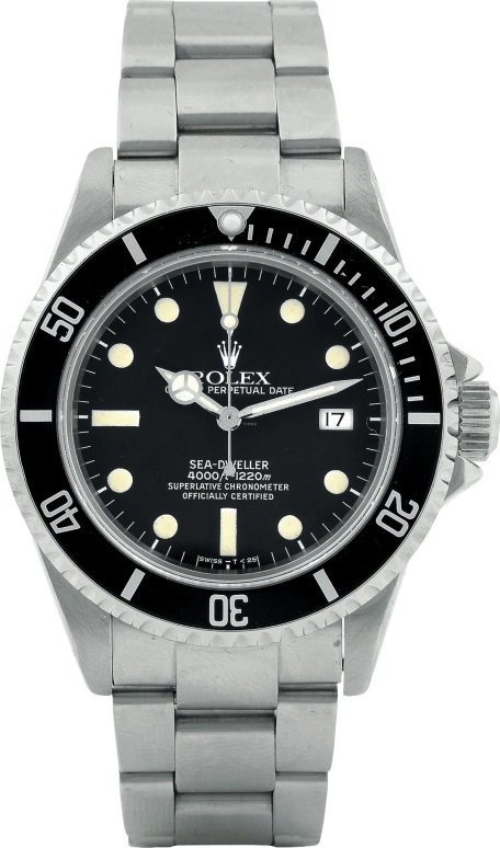 Rolex,Sea-Dweller 40mm,40mm,Stainless Steel,Black,Automatic,Day,50hours,16660 MATTE MK1