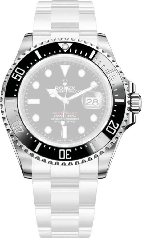 Rolex,Sea-Dweller 43mm,43mm,Oystersteel,Ceramic,Black,Automatic,Day,70hours,126600,126600-0002