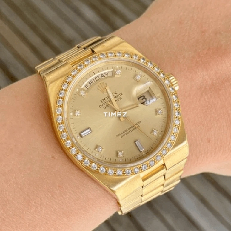 Rolex,Day-Date 36 36mm,36mm,Yellow Gold,Gold,Quartz,Date,Day,tupac,2pac,19048