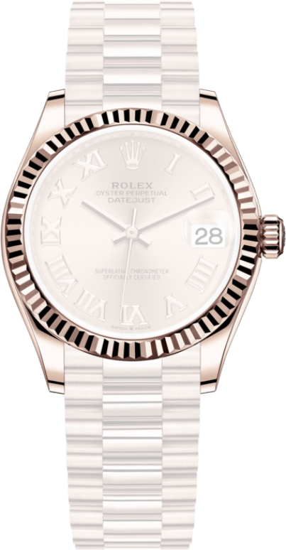 Rolex,Datejust 31 31mm,31mm,Rose Gold,Rose,Automatic,Day,55hours,278275,278275-0035
