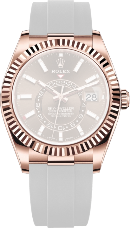 Rolex,Sky-Dweller 42mm,42mm,Rose Gold,Brown,Automatic,Annual Calendar,Month,Date,326235,326235-0005