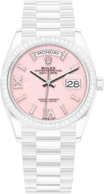 Rolex,Day-Date 36 36mm,36mm,Platinum,Pink,Automatic,Date,Day,128396TBR,128396TBR-0009