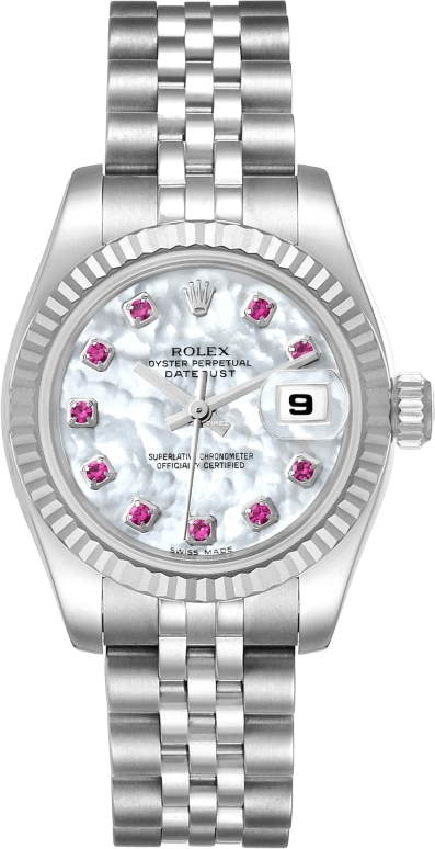 Rolex Lady-Datejust 179174 MOP Ruby