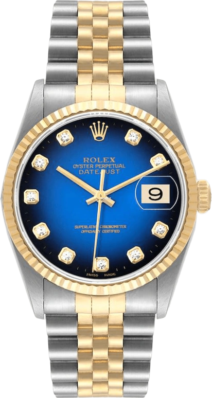 Rolex Oyster Perpetual 116233-G-63203 blue