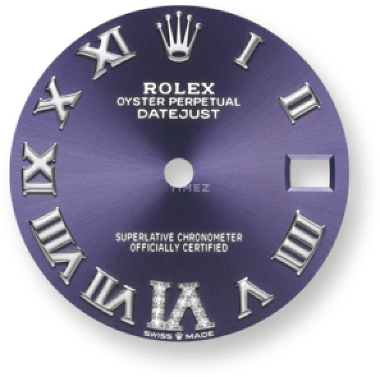 Rolex,Datejust 31 31mm,31mm,White Gold,Purple,Automatic,Day,55hours,278289RBR,278289RBR-0019