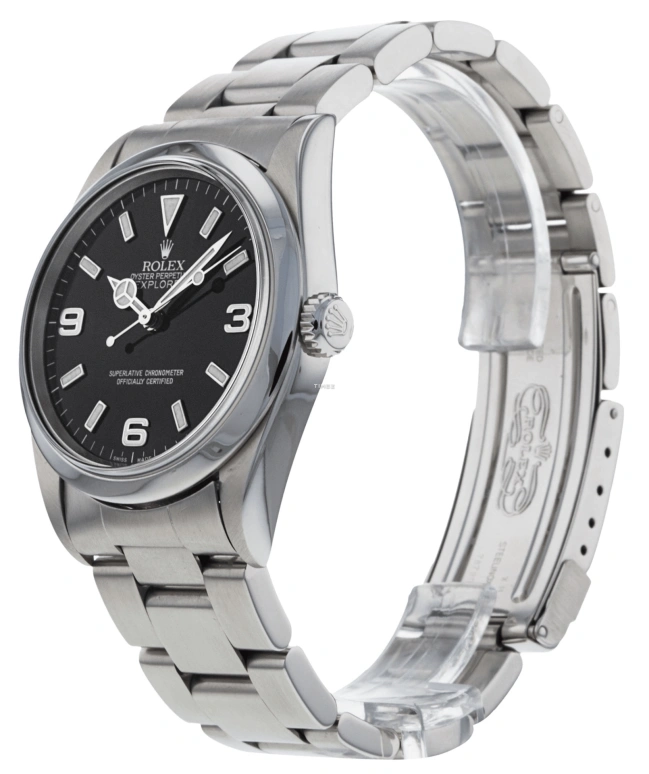 Rolex,Explorer 36mm,36mm,Oystersteel,Black,Automatic,48hours,In-house Caliber,114270,114270-78690