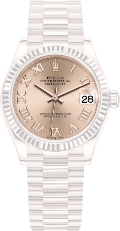 Rolex,Datejust 31 31mm,31mm,Rose Gold,Rose,Automatic,Day,55hours,278275,278275-0035