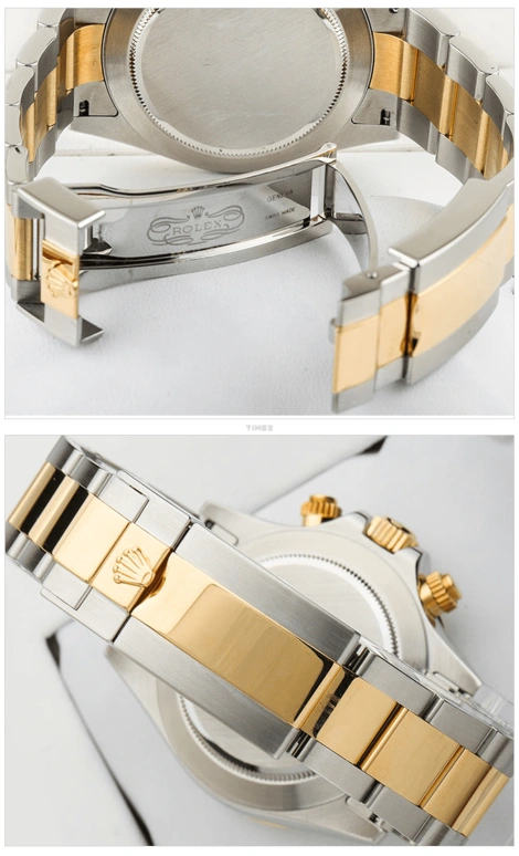 Rolex,Daytona 40mm,40mm,Stainless Steel,Yellow Gold,Champagne,Automatic,Chronograph,72hours,116523,116523-78593 8DI