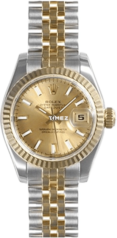 Rolex,Lady-Datejust 26mm,26mm,Stainless Steel,Gold,Automatic,Day,48hours,179173,179173-63133