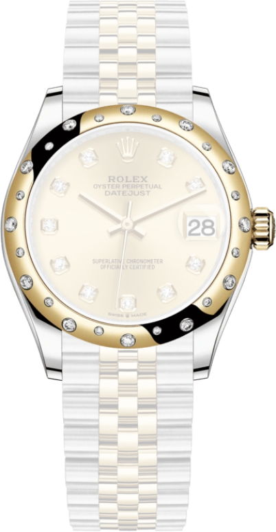 Rolex,Datejust 31 31mm,31mm,Yellow Gold,Stainless Steel,Champagne,Automatic,Day,55hours,278343RBR,278343RBR-0026