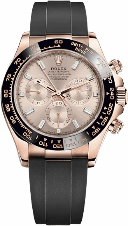 Rolex,Daytona 40mm,40mm,Ceramic,Rose Gold,Pink,Automatic,Chronograph,Column Wheel,Jimmy Butler,116515LN,116515LN-0061