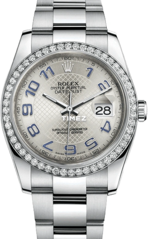 Rolex,Datejust 36 36mm,36mm,Stainless Steel,Silver,Automatic,Day,48hours,116244,116244-0075