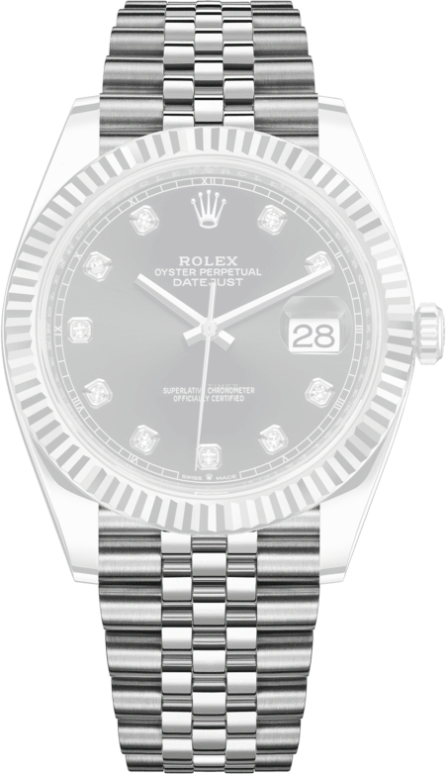 Rolex,Datejust 41 41mm,41mm,White Gold,Stainless Steel,Black,Automatic,Day,70hours,Donnie Yen,126334,126334-0012