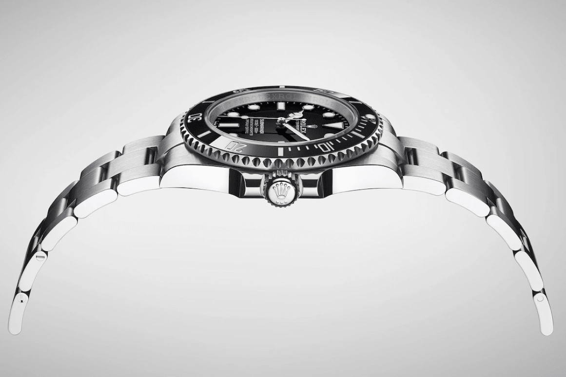 Rolex,Submariner 41mm,41mm,Oystersteel,Ceramic,Black,Automatic,70hours,In-house Caliber,124060,124060-0001