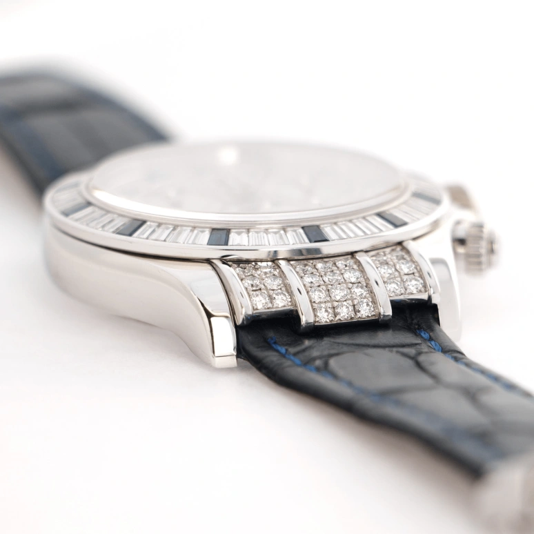Rolex,Daytona 40mm,40mm,White Gold,Blue,Automatic,Chronograph,72hours,11659912SA