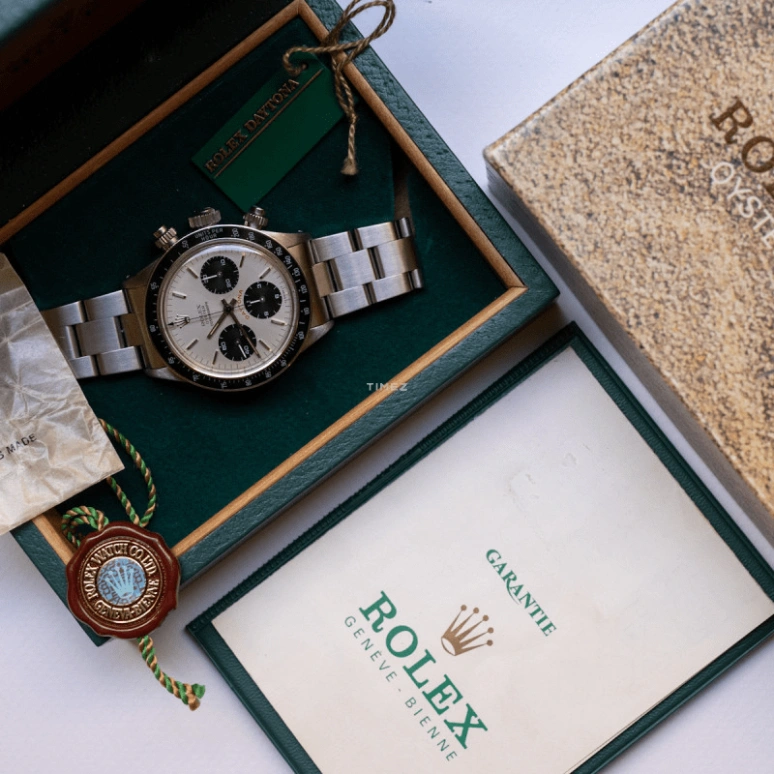 Rolex,Daytona 37mm,37mm,Stainless Steel,White,Handwound,Chronograph,48hours,6263,6263-Silver Big Red