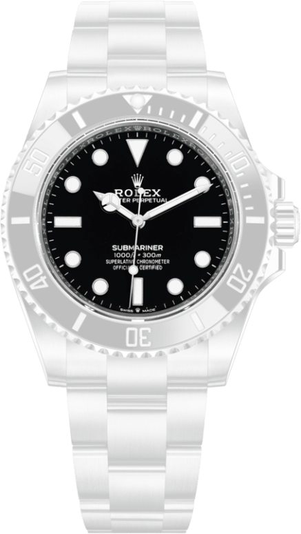 Rolex,Submariner 41mm,41mm,Oystersteel,Ceramic,Black,Automatic,70hours,In-house Caliber,124060,124060-0001