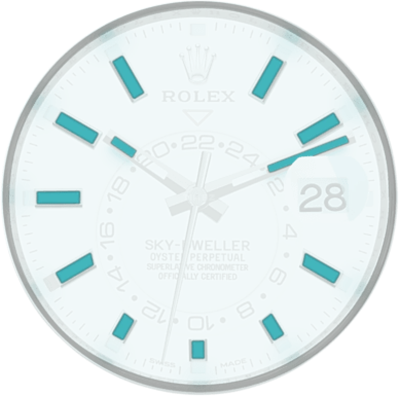 Rolex,Sky-Dweller 42mm,42mm,White Gold,Stainless Steel,White,Automatic,Annual Calendar,Month,Day,Dule Time,72hours,In-house Caliber,326934,326934-0001