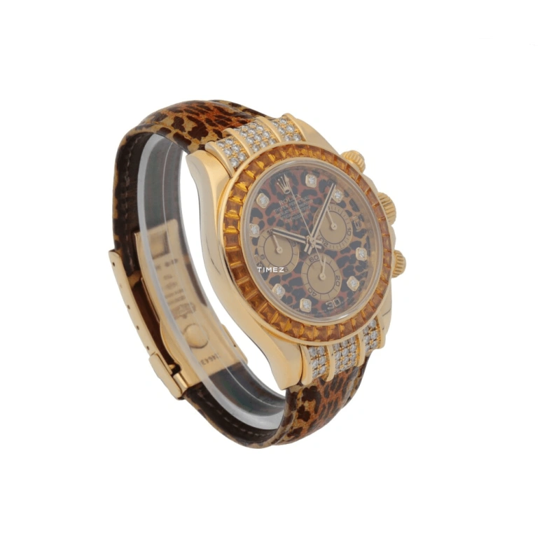 Rolex,Daytona 40mm,40mm,Yellow Gold,Multi-Color,Brown,Black,Automatic,Chronograph,72hours,DJ Khaled,Anuel,116598 SACO