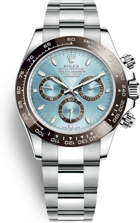 Rolex,Daytona 40mm,40mm,Ceramic,Platinum,Ice Blue,Automatic,Chronograph,72hours,İlkay Gündoğan,Neymar,116506,116506-0001