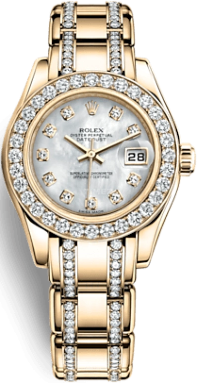 Rolex,Pearlmaster 29mm,29mm,Yellow Gold,White,Automatic,Day,48hours,80298,80298-0067