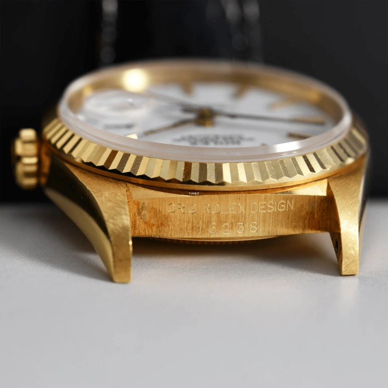 Rolex,Datejust 36 36mm,36mm,Yellow Gold,White,Automatic,Day,48hours,16238 White Dial