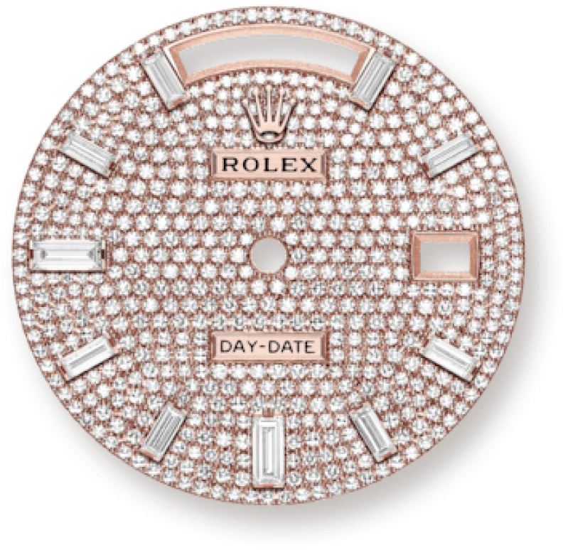 Rolex,Day-Date 40 40mm,40mm,Rose Gold,Rose Gold,Silver,Automatic,Date,Day,228235,228235-0036