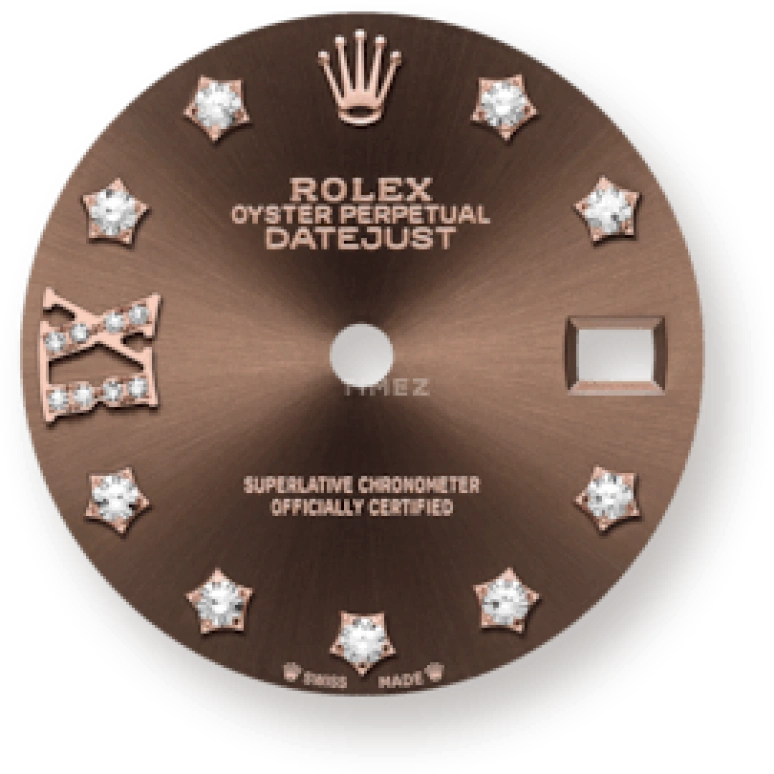 Rolex,Lady-Datejust 28mm,28mm,Everose Gold,Brown,Automatic,Day,55hours,279135RBR,279135RBR-0002