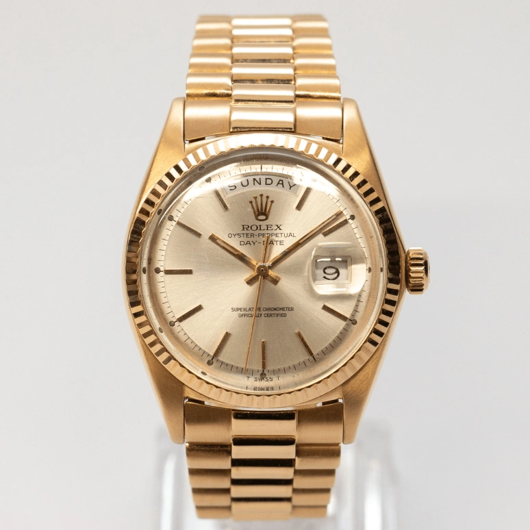 Rolex,Day-Date 36 36mm,36mm,Rose Gold,Automatic,Date,Day,1803,1803/5
