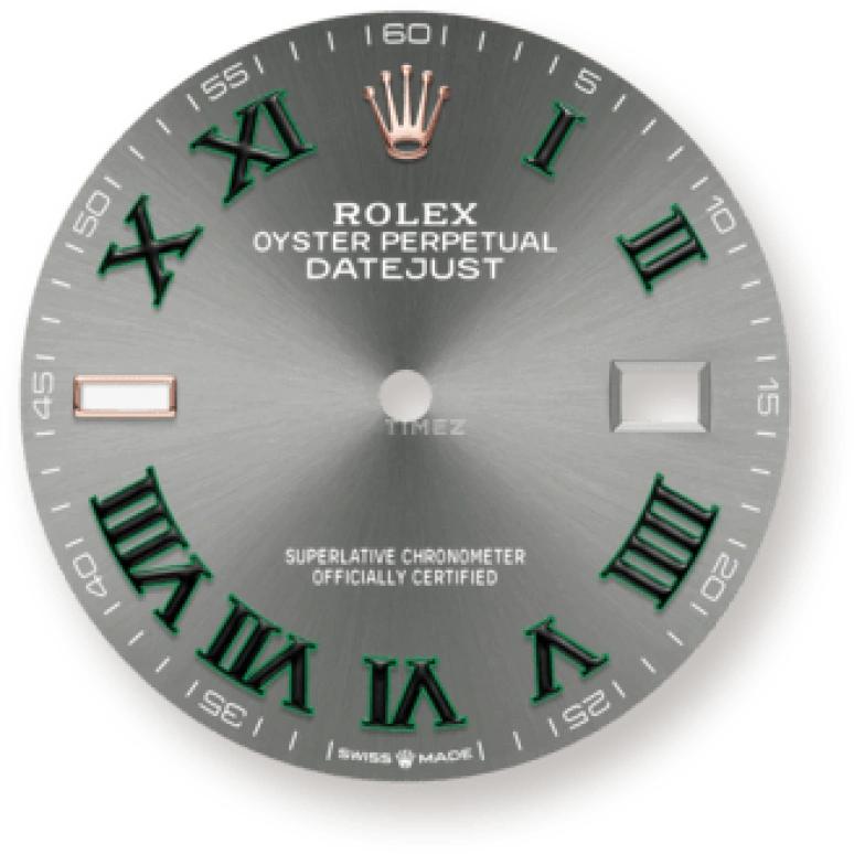 Rolex,Datejust 36 36mm,36mm,Everose Gold,Oystersteel,Grey,Automatic,Day,70hours,126231,126231-0030