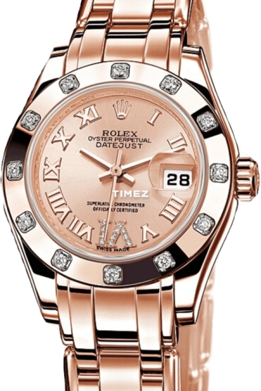 Rolex,Pearlmaster 29mm,29mm,Rose Gold,Automatic,Day,48hours,80315,80315-0012