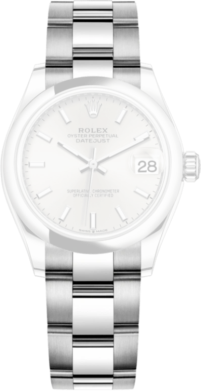 Rolex,Datejust 31 31mm,31mm,Stainless Steel,Silver,Automatic,Day,55hours,278240,278240-0005