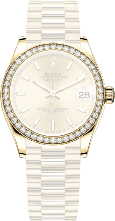 Rolex,Datejust 31 31mm,31mm,Yellow Gold,Champagne,Automatic,Day,55hours,278288RBR,278288RBR-0022